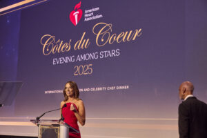 Fox 4 DFW’s Peyton Yager emceed the gala (Photo by Nate Rehlander) (Photo by Nate Rehlander)