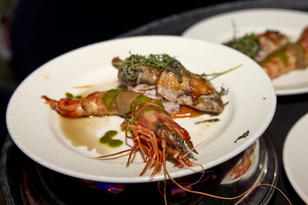 Nine of Dallas' most celebrated chefs prepared a magnificent five-course feast, paired with elegant wines from nearly 40 notable vineyards (Photo by Nate Rehlander)