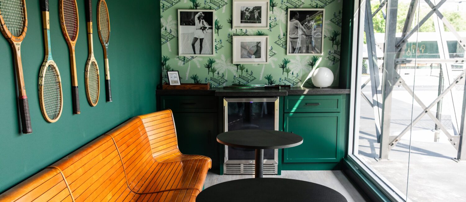 Repurposed Shipping Containers at Solarium