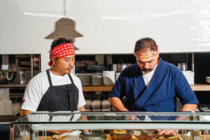 Chefs Patrick Pham and Daniel Lee of Duckstache Hospitality, (Photo by Photos by Studio Rivera)
