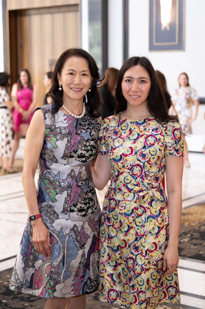 Y. Ping Sun, Mei Leebron at Asia Society Texas’ inaugural Runway to Asia (Photo by Wilson Parish)