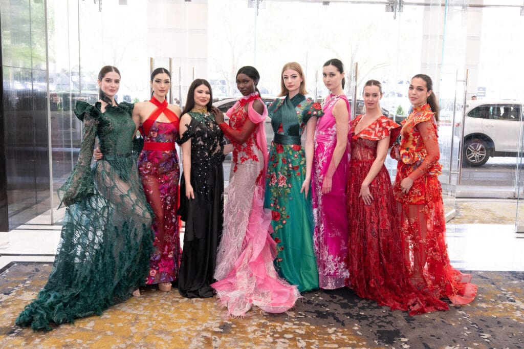 Fabulous fashions at Asia Society Texas’ inaugural Runway to Asia, honoring Houston designer Danny Nguyen  (Photo by Wilson Parish)