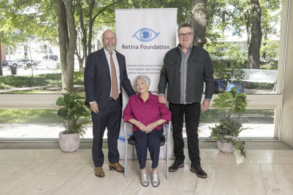 Dan Hunt, co-chair, Jamey Stonestreet, and Eric Stonestreet (Photo by Sylvia Elzafon and Thomas Garza)