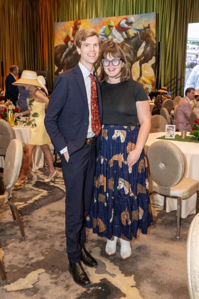 Davis Hance & Kittsie Klaes at Bo's Place 'Hats, Hearts & Horseshoes' benefit (Photo by Jacob Power)