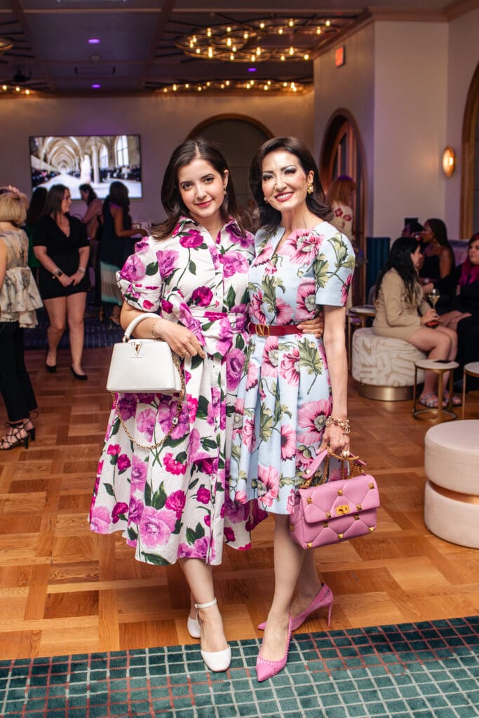 Tatiana Haddad, Dr. Yasmine Hadda,  at the exclusive Akris Spring/Summer fashion presentation and cocktail fête saluting Recipe for Success Foundation (Photo by Heather Robards)