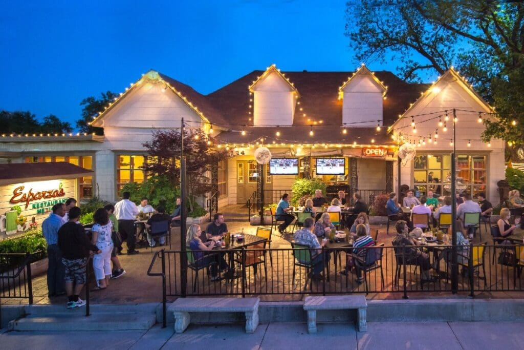 Diners love Esparza's not only for the food, but the fabulous patio, too. (Courtesy Esparza's)
