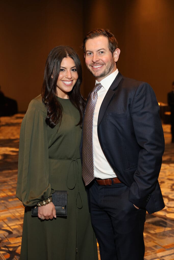 Allison & James Stone at the Holocaust Museum Houston Lyndon Baines Johnson Moral Courage Award Dinner (Photo by Priscilla Dickson)