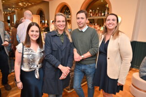 Haley Berkman Karren, Sara Beck, Phillip Beck and Carrie Ermler (Photo by Alex Montoya)