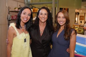 Havy Rosenstock, Karen Mitchell, and Kailey Swiger (Photo by Carol Vig)