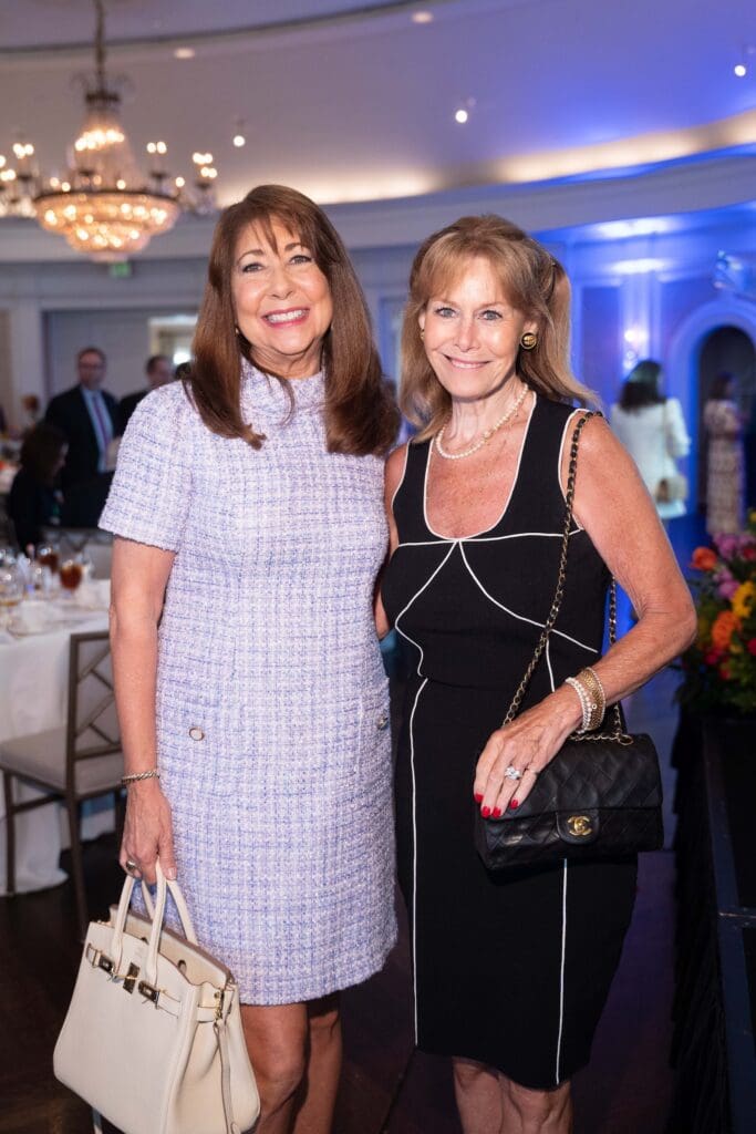 Heidi Rockecharle, Cheryl Byington at CanCare's Hope Survivor luncheon (Photo by Daniel Ortiz)
