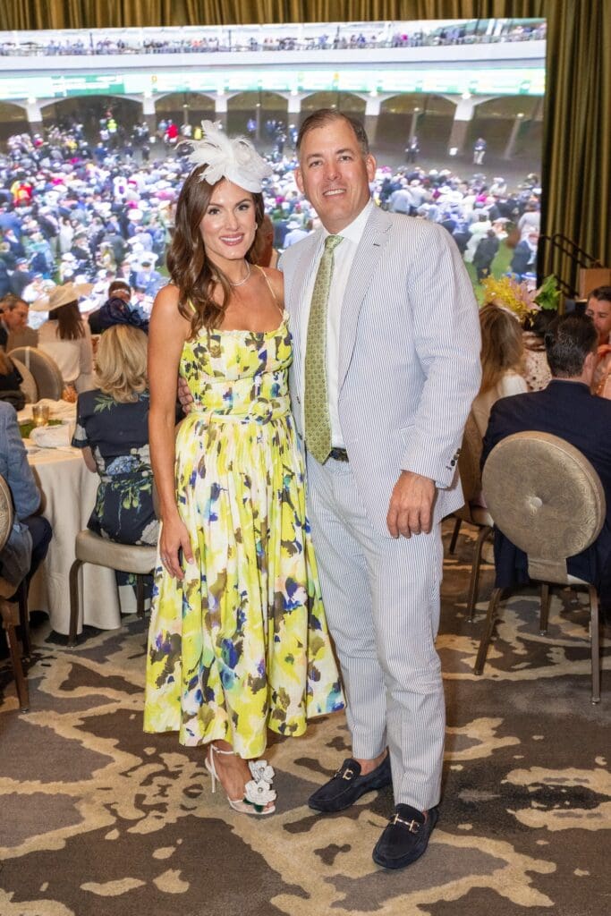 Helen Wenchell & Marc Laborde at Bo's Place 'Hats, Hearts & Horseshoes' benefit (Photo by Jacob Power)