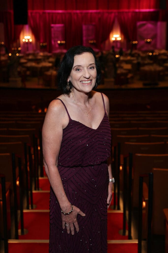 Houston Symphony board president Barbara Burger at the Houston Symphony Wine Dinner & Collector's Auction (Photo by Priscilla Dickson)