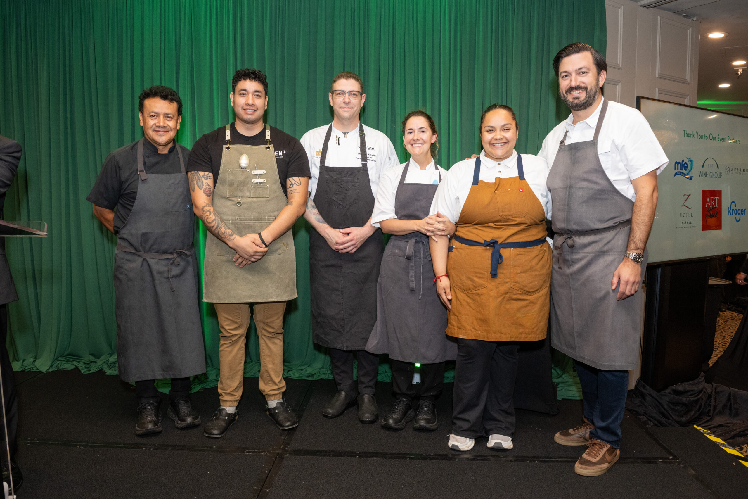 Hugo Ortega, Marcos Juarez, Brandon Wilhelm, Marie Riddle, Evelyn Garcia, Aaron Bludorn by Emily Jaschke