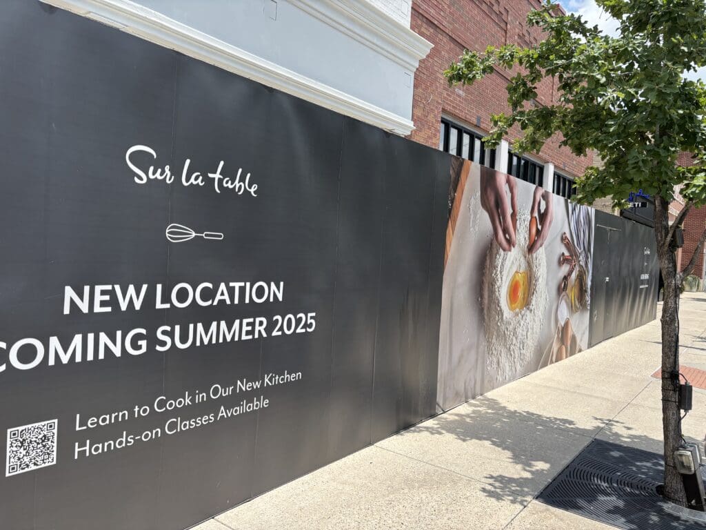 Sur La Table's expanded store will offer cooking classes, starting in July. (Photo by Laura Landsbaum)