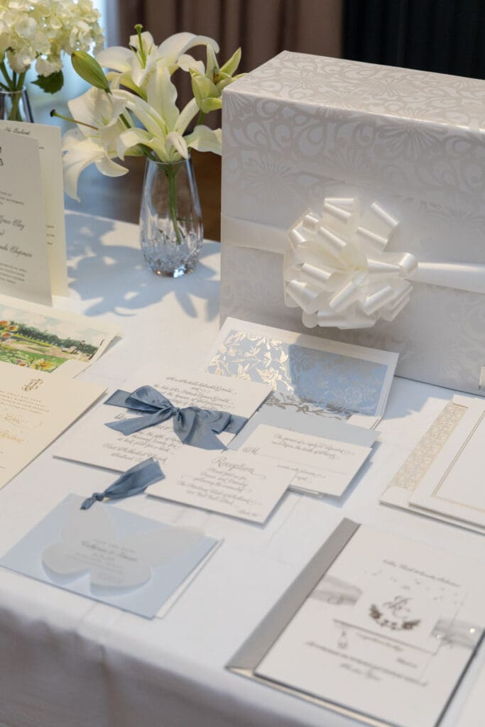 Bering’s can then help brides move to designing everything from their cups to custom napkins to fun accents, like cardboard cutouts.