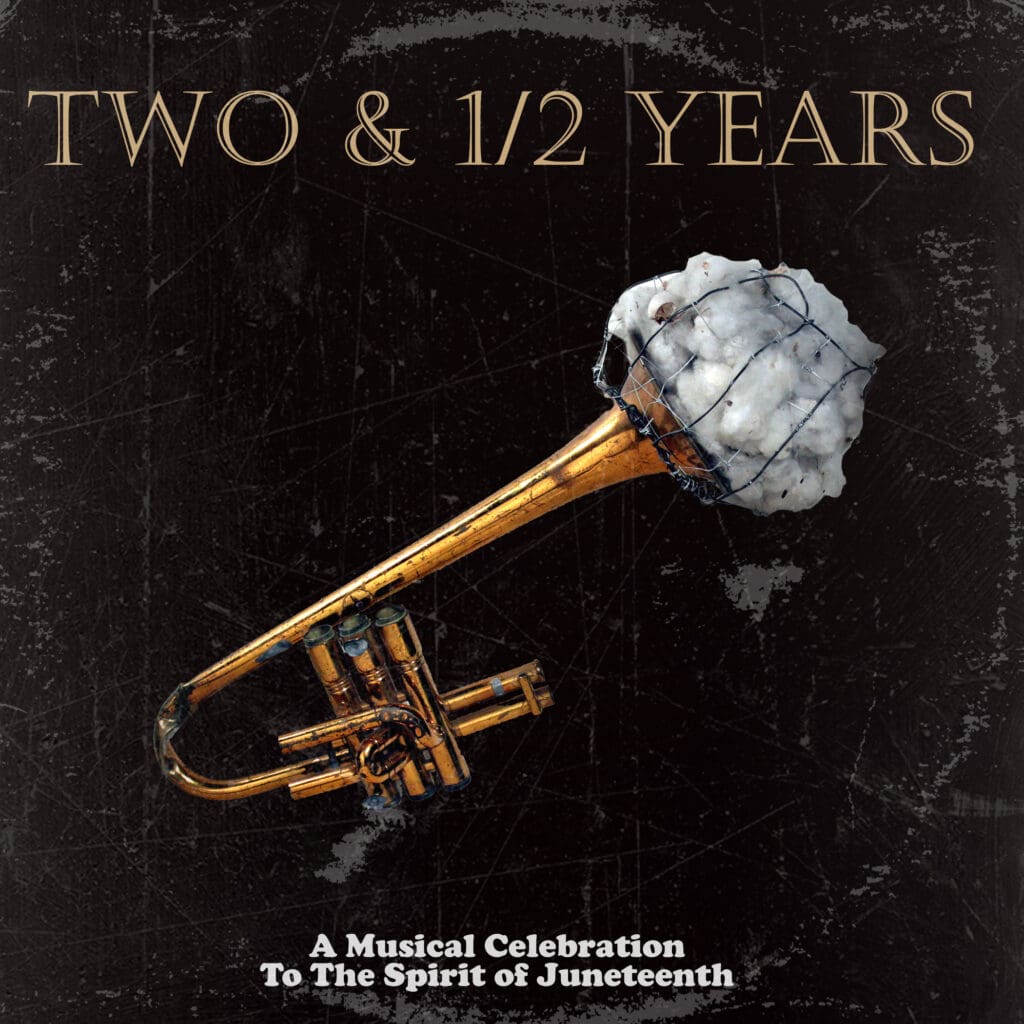Houston artists Robert Hodge and Tierney Malone collaborated on the album "Two & 1/2 Years" (2016), a multigenre effort inspired by Juneteenth. In 2026 the album will be re-released with 10 new songs and a special limited edition vinyl release. (Courtesy Robert Hodge)