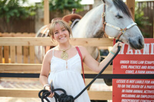 Karson Ludwick with Serene Saddles horse Cupcake; photo courtesy of Cotton Holdings, Inc. (Photo by courtesy of Cotton Holdings)