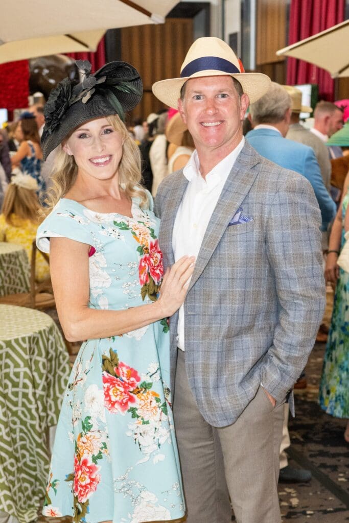 Lauren & Ben Kuehner at Bo's Place 'Hats, Hearts & Horseshoes' benefit (Photo by Jacob Power)