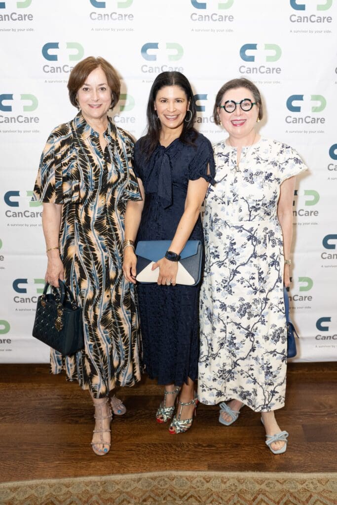 Leigh Smith, Kristy Bradshaw, Shawn Stephens at CanCare's Hope Survivor luncheon (Photo by Jacob Power)