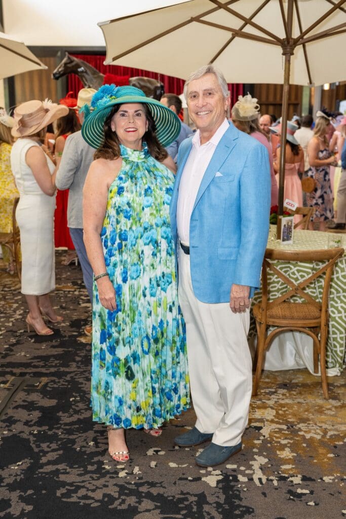 Lesha & Tom Elsenbrook at Bo's Place 'Hats, Hearts & Horseshoes' benefit (Photo by Jacob Power)