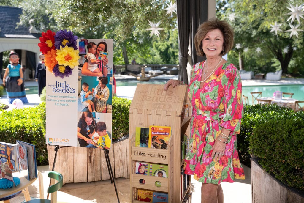 Lisa Jakel at Legacy's Cinco de Mayo fiesta.