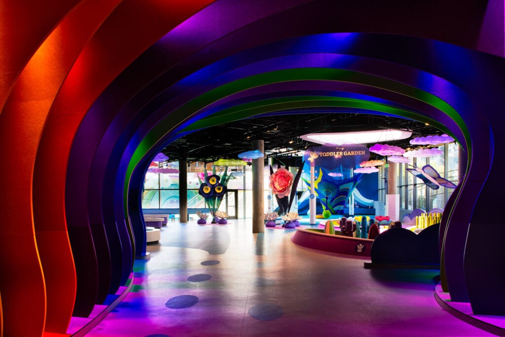 The 11,000-square-foot Children's Museum, which was designed by renowned firm NorthernLight, boasts state-of-the-art, science-rooted experiences. (Photo by John Smith)
