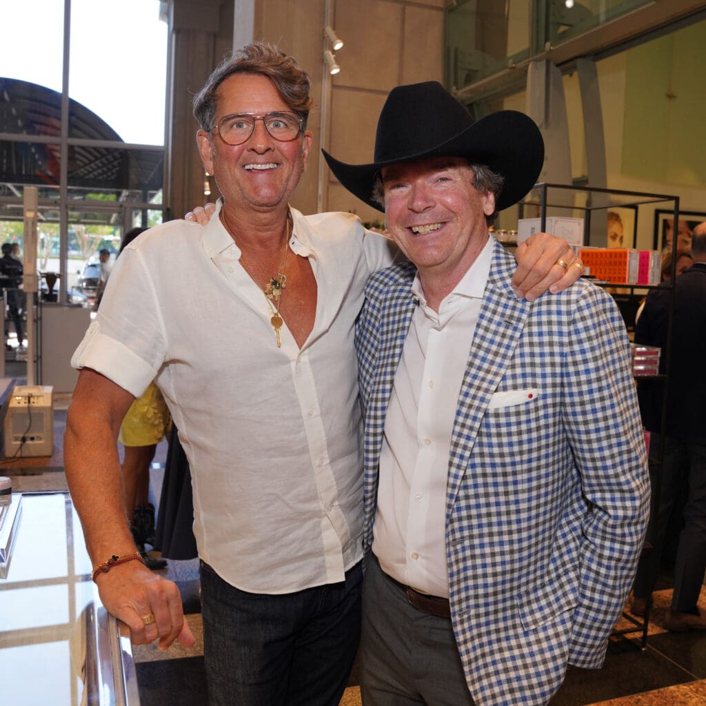 Niven Morgan and Russ Mitchell (Photo by Carol Vig)