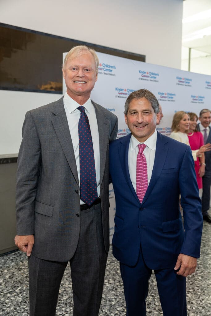 Park Shaper and Kevin P. Eltife (Photo by Jenny Antill)