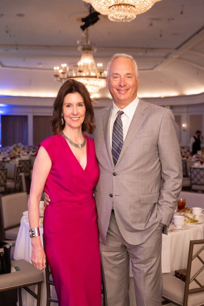 Phoebe & Bobby Tudor at CanCare's Hope Survivor luncheon (Photo by Daniel Ortiz)