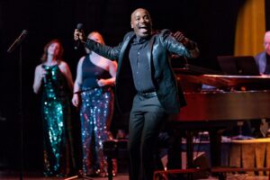 Rayshun LaMar performs at Night of Broadway Stars (Katy Anderson)