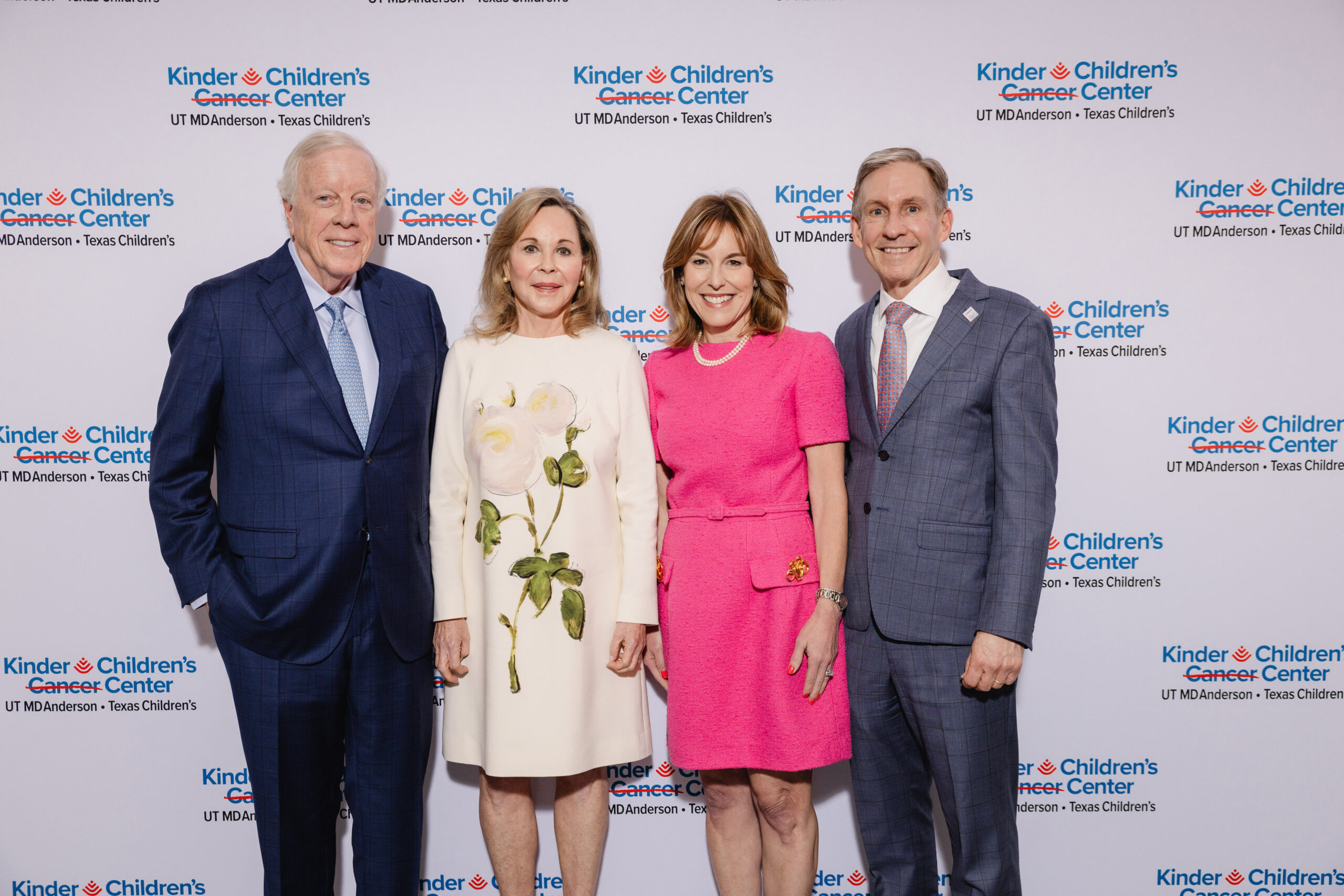 Rich & Nancy Kinder; Dr. Debra Sukin; Dr. Peter WT Pisters; Photo Courtesy of Johnny Than