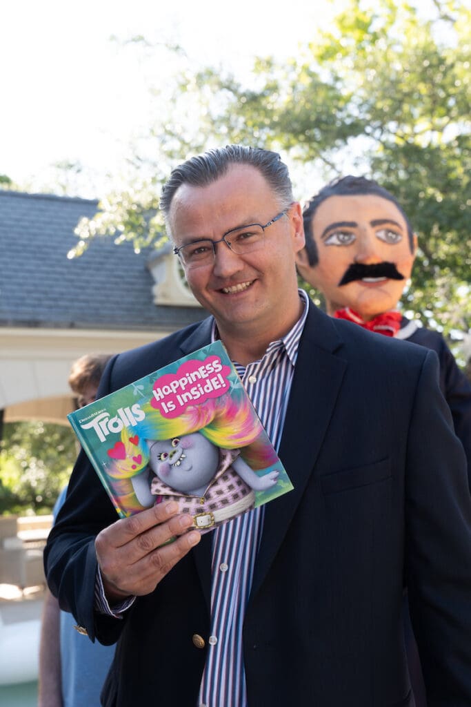 Robert Palussek at Legacy's Cinco de Mayo fiesta.