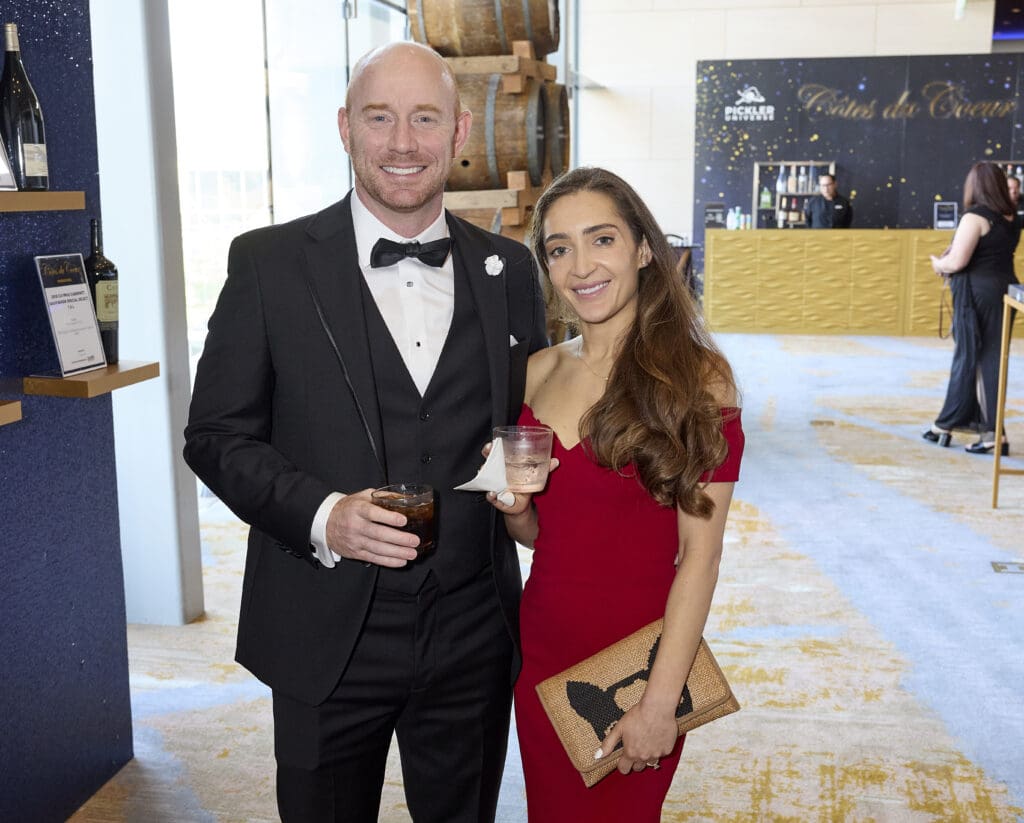 Scott and Liliana Simpson (Photo by Nate Rehlander)