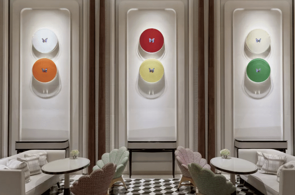A collection of Damien Hirst works at Rosewood Hong Kong speaks to the city's prolific passion for fine art.