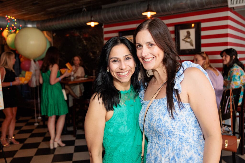 Shelly Razzak, Shereen Mahdavi at the Dress for Success Women of Wardrobe Spring Fling. 