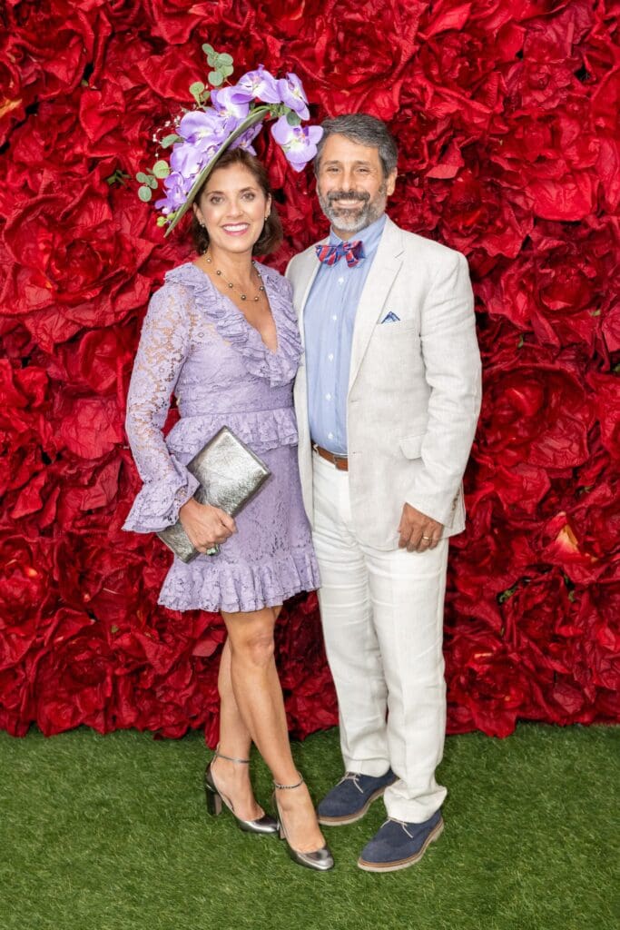 Stacey & Al Lindseth at Bo's Place 'Hats, Hearts & Horseshoes' benefit (Photo by Jacob Power)