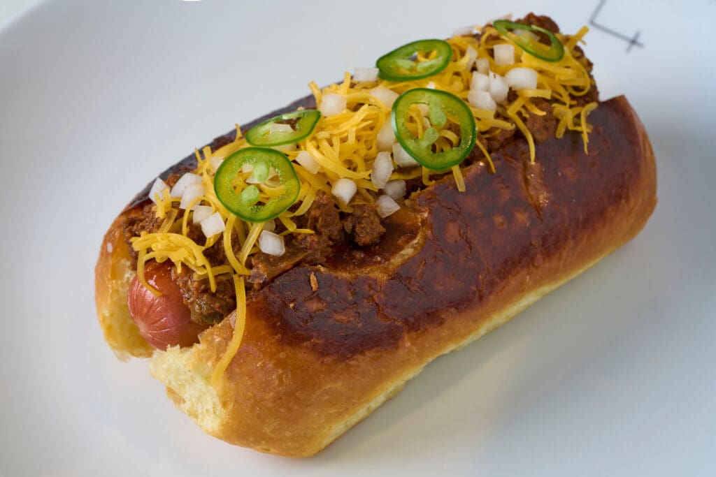 You'll also find grilled all beef hot dogs on the menu at Stewart's. (Photo by Marple Creative)