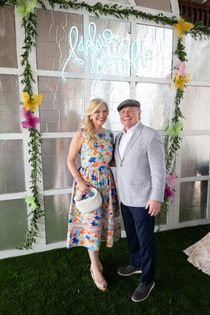 Tammie & Dr. Charles Johnson  at Recipe for Success' Fashion in the Fields fundraiser ((Photo by Daniel Ortiz)