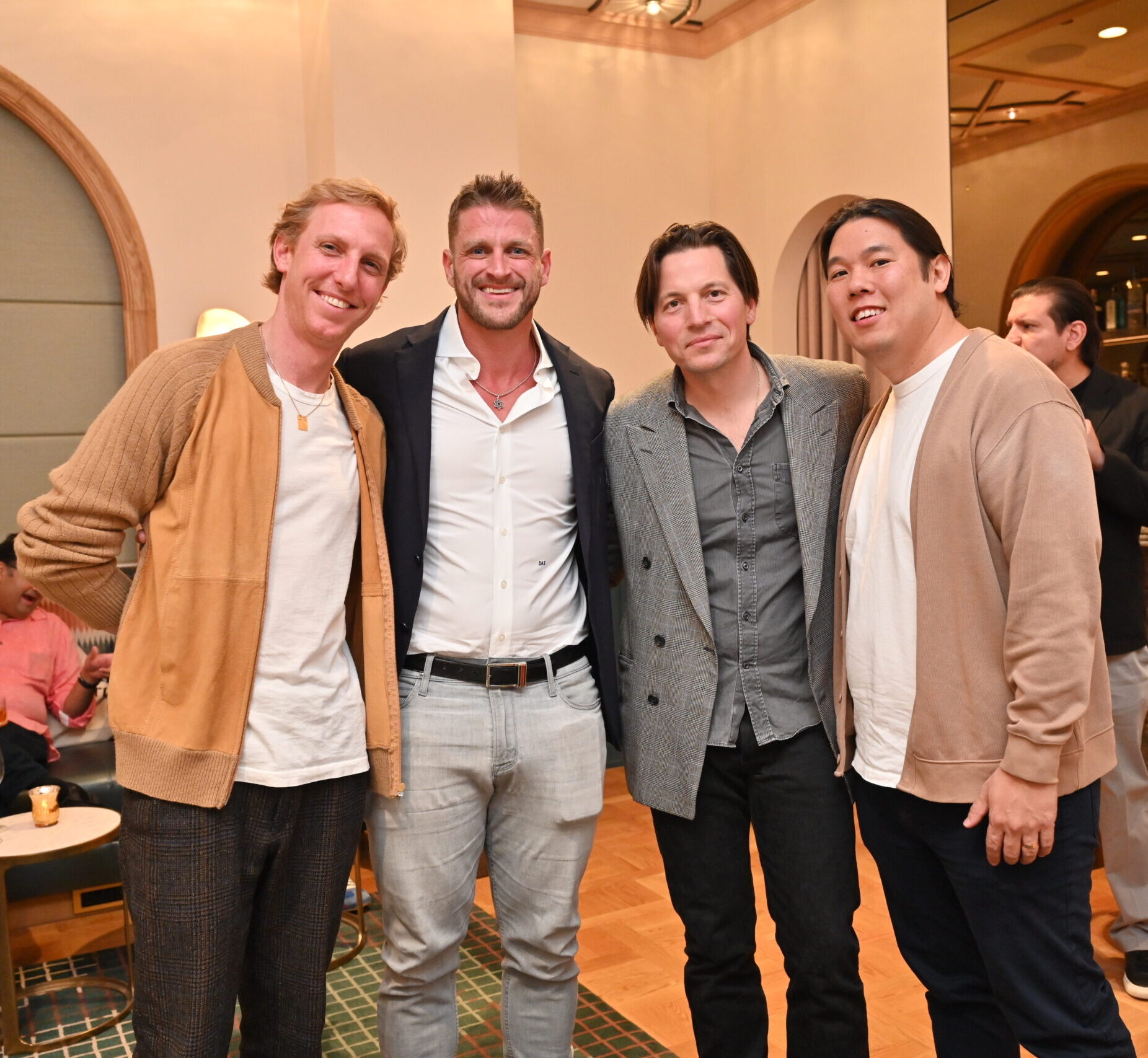 Taylor Chalmers, Dan Zimmerman, Michael Slenske and Jonathan Mok (Photo by Alex Montoya)