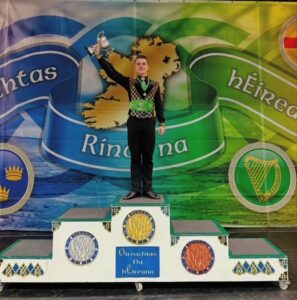 Michael Pixton World Irish Dance (Photo by Cass Barrington Academy)