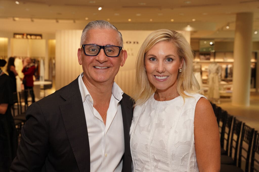 Taff Bakali and Leigh Friend