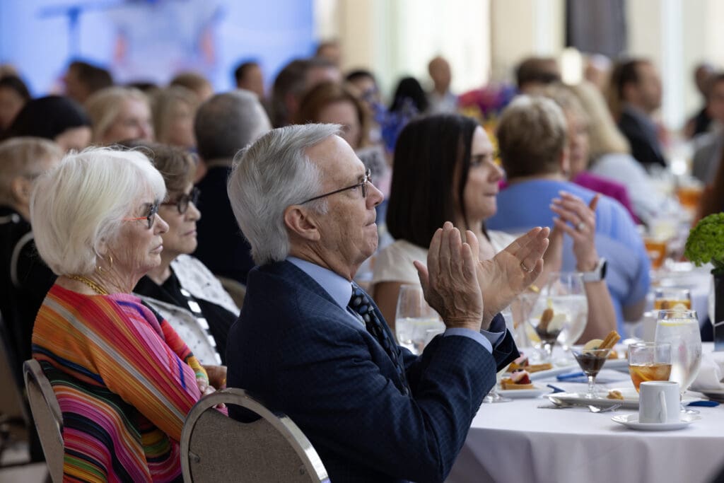 Diane Boddy (in far back), Jeanne Klein, Grant Henderson (Photo by Sylvia Elzafon and Thomas Garza)