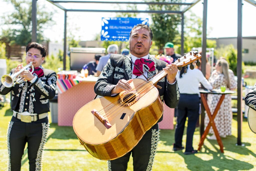 Guests gathered outdoors for one last foodie event at SAVOR — the Margaritas & Mariachis Celebrity Brunch.  (Photo by Omni PGA Frisco Resort & Spa)