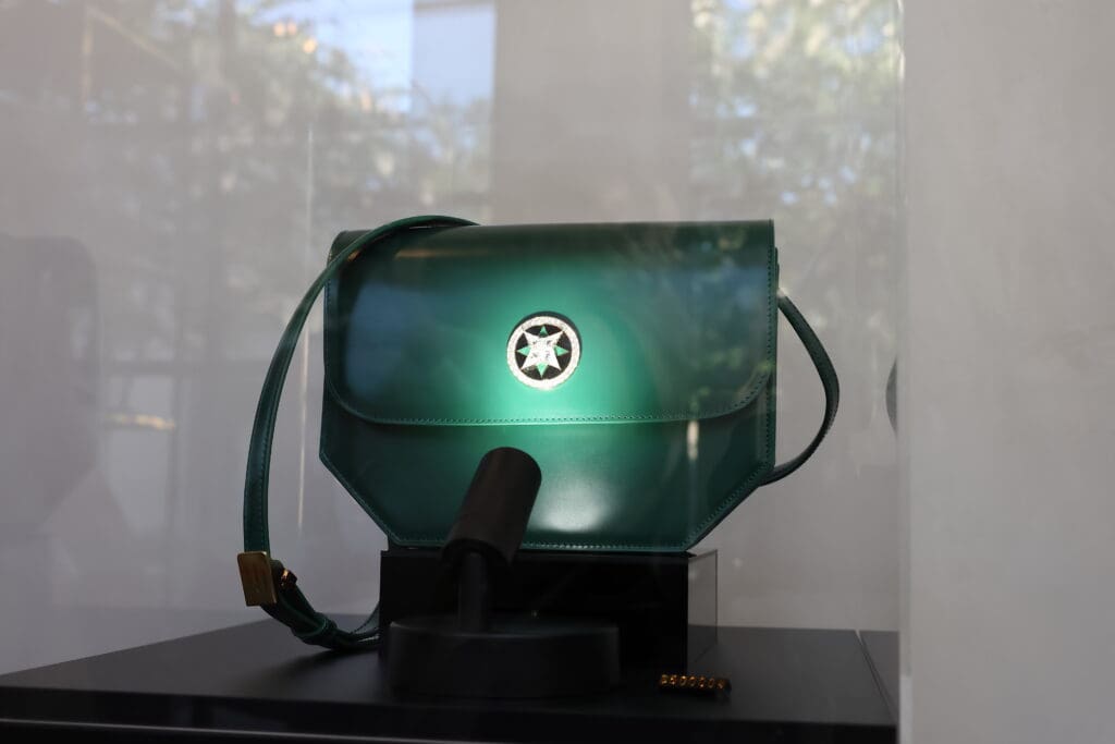 The 11 Juillet Mayfair with the brand's signature medallion (Photo by Quy Tran)