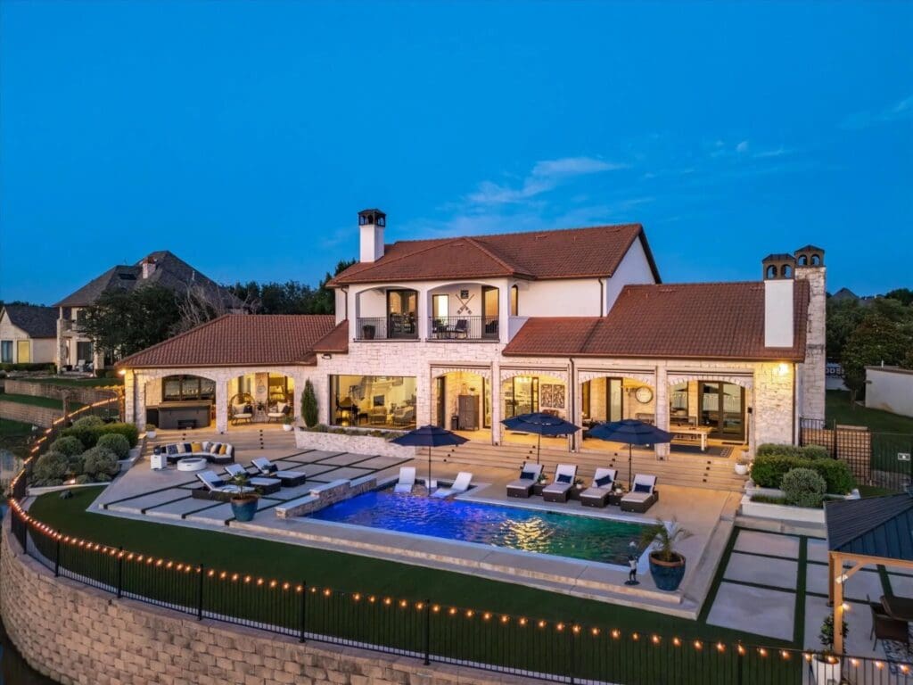 Go on a permanent vacation with this lakefront estate at 12633 Lakeview Court. (Courtesy)