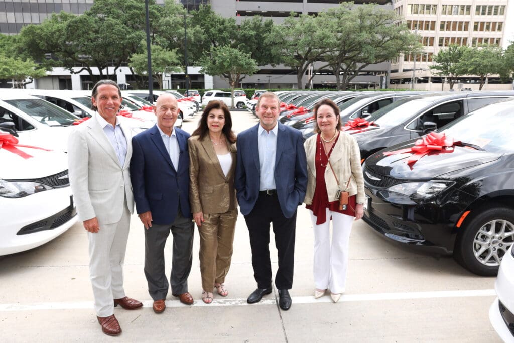 Tony Buzbee, Tilman Fertitta, Mayor John Whitmire