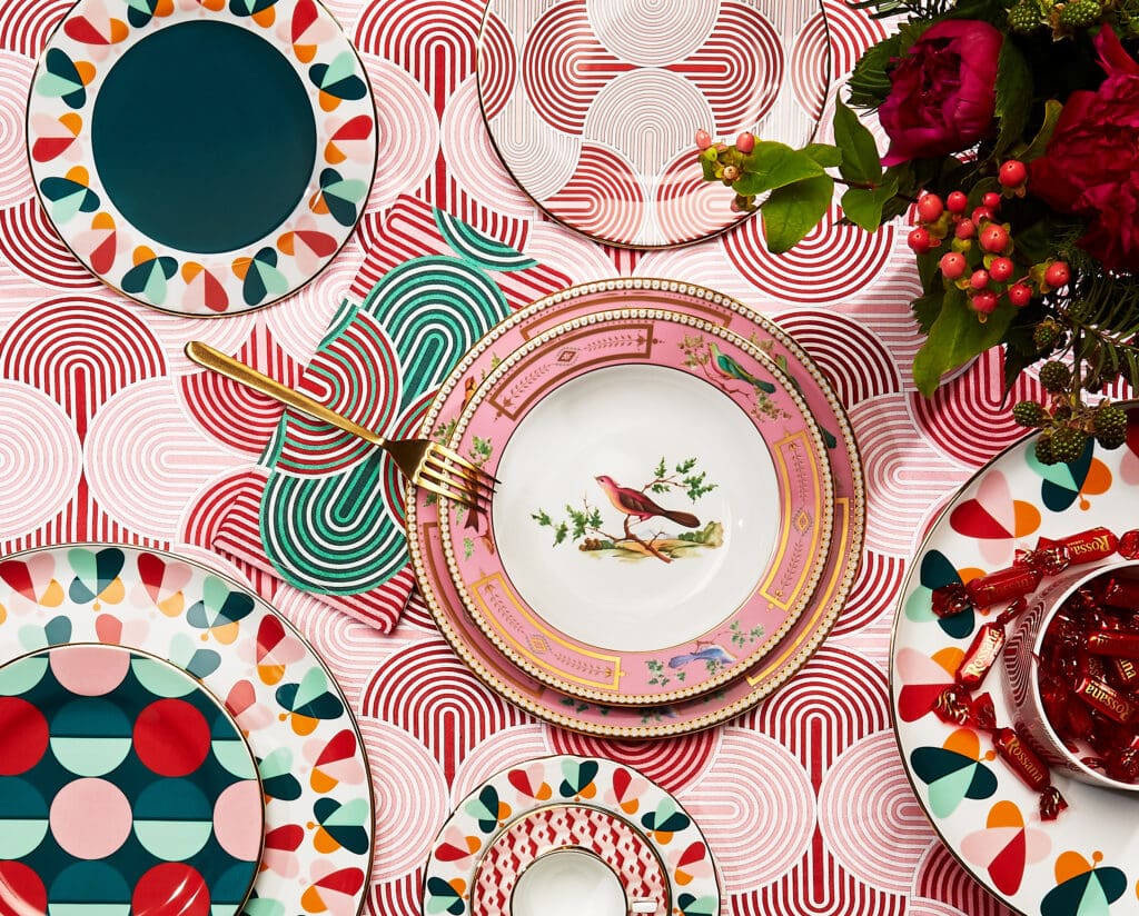 More than strictly fashion, La DoubleJ is a true lifestyle label. If you need a brilliant and bright tablescape, look no further than the enviable Italian-crafted plates and chargers.