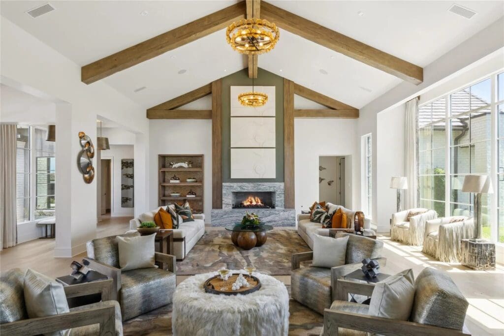 Napa meets Texas at 4557 Saint Estephe Place. (Courtesy)