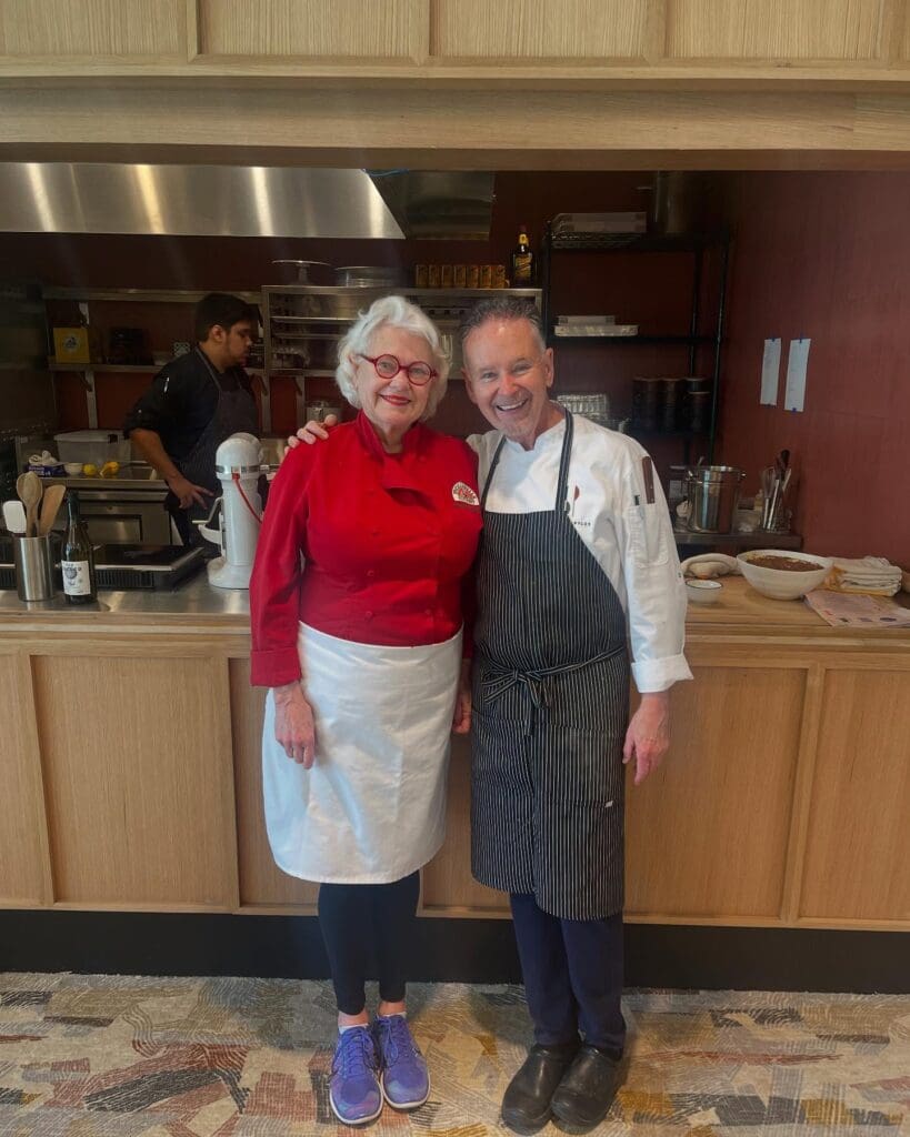 When acclaimed Dallas chef Stephan Pyles isn't cooking up a new restaurant, he and Mozzarella Company founder Paula Lambert are traveling around the world hosting culinary tours. (Courtesy)