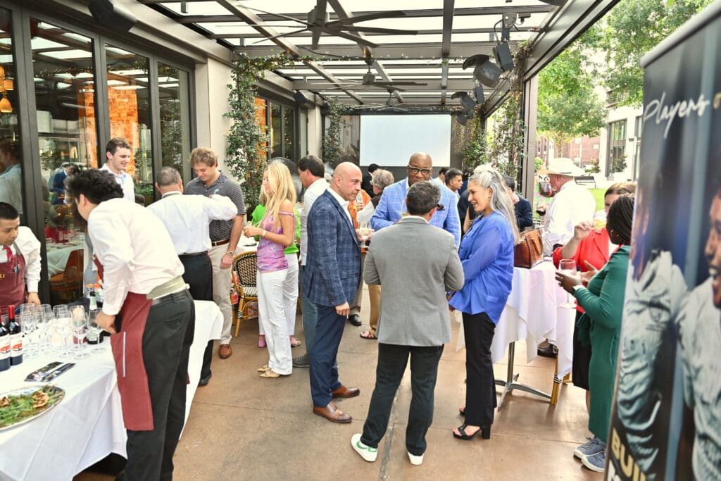 The Bari Ristorante in River Oaks District is setting for the GIF scholarship announcement partyl